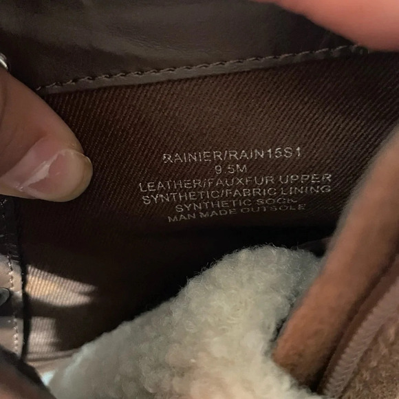 Steve Madden Rainer Lace Front Chunky Boots Suede NEW​​ - Picture 8 of 13